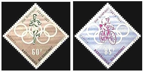 Benin (Dahomey) 1964 - Jocurile Olimpice Tokio, serie neuzata