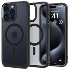 Husa Spigen Ultra Hybrid MagSafe pentru Apple iPhone 15 Pro Negru
