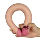 Cumpara ieftin Dildo Realistic Dubla Penetrare Ladykiller, Natural, 35.5 cm, Lovetoy