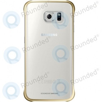 Husa transparenta Samsung Galaxy S6 Edge aurie EF-QG925BFEGWW foto