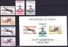 DB1 Olimpiada Tokyo 1964 Congo 6 v. + SS MNH, Nestampilat