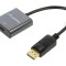 Adaptor DisplayPort 1.2 la HDMI 1.2 - Mufă DisplayPort și Soclu HDMI