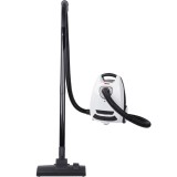 Aspirator cu sac Vision Clean VWS750W01, 750W, 4l, Motor fara perii, Indicator umplere sac, Alb