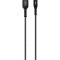 Cablu de date si incarcare USB TYPE C - USB 2.0 1m 5A Well negru