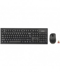 Kit tastatura + mouse a4tech 7100n wireless negru tastatura gr-85 foto