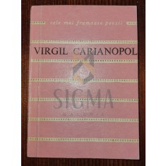 VIRGIL CARIANOPOL ( DEDICATIE )