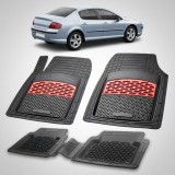 Cumpara ieftin Covorase Auto Tip Tavita Compatibile Peugeot 407 Sedan (2004-2010) Red