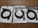 Cablu incarcare / tranfer date Tip C - TIip C, 1 metru, negru,compatibil Android