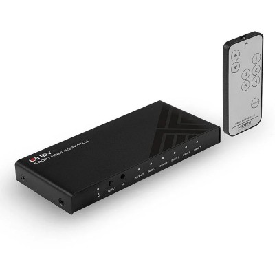 Lindy 5 Port HDMI 18G Switch Technical details foto