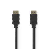 Cablu de mare viteza HDMI - HDMI functie Ethernet 2m negru Nedis