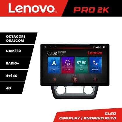 Navigatie Skoda Yeti 2009-2014 K-YETI Lenovo PRO 4+64 13 inch 2K android 4G DSP gps internet CarStore Technology