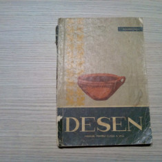 DESEN - Cl. a VI -a - Alex. Dragoi -1967, 118p. cu 4 planse color si ilustratii