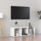 Gossi comoda tv, alb, 107x35x37 cm, pal