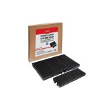 Set 2 Filtre Carbon Dreptunghiulare Compatibile Hota Bosch Siemens 11018700 11041790