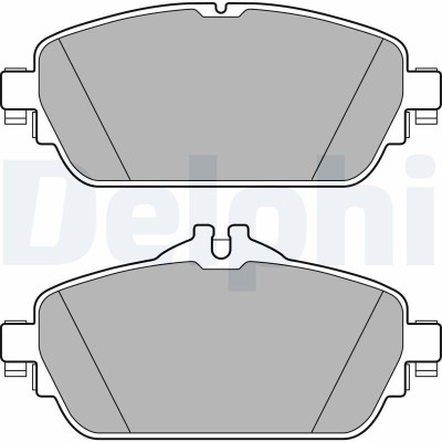 DELPHI LP2764 set placute frana,frana disc foto