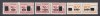 ROMANIA 2001 PORTO DUBLE SERIE MNH, Nestampilat