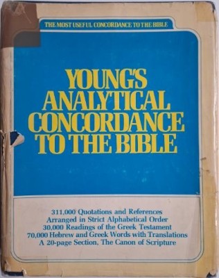Analytical Concordance to the Bible &amp;ndash; Robert Young (supracoperta putin uzata) foto