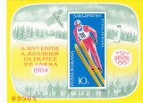 JOCURILE OLIMPICE DE IARNA SARAJEVO 1984,COLITA NEDANTELATA,Lp.4188, MNH **, Sport, Nestampilat