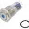 Intrerupator anti-vandalism, ON-(ON), &Oslash;16.2mm, BULGIN, MP0045/1D1BL220S