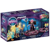 Playmobil Adventures of Ayuma - Crystal Fairy si Bat Fairy cu animalul de suflet