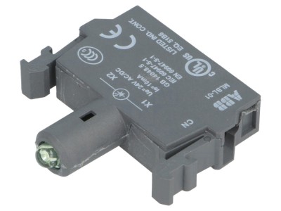 Element de iluminare LED verde 24V AC foto