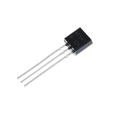 Tranzistor NPN BC547B &amp;ndash; general-purpose, encapsulare TO-92 foto