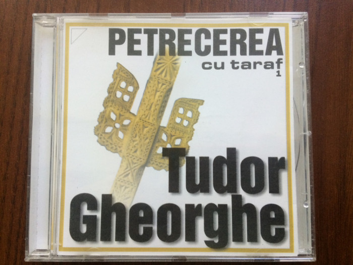 tudor gheorghe petrecerea cu taraf 1 2002 cd disc muzica populara folclor NM VG+