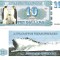 !!! RARR : FANTASY NOTE = ISLE OF BOUVET - 10 DOLARI 2011 - UNC / SERIA B