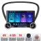 Navigatie Peugeot 607 Edotec 4+64 10.5 inch Incell 1K android Wifi 5Ghz gps internet Kit-607 CarStore Technology