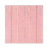 Set 10 placi tapet 3d, flippy, 70 x 70 cm, grosime 3 mm, din rasina, tip placi de lemn, suprafata acoperita 4.9 mp, roz pudrat