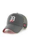 47 brand șapcă de baseball din bumbac MLB Detroit Tigers culoarea gri, cu imprimeu, B-ICNDT09CTP-CC