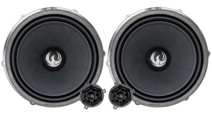 Kit de difuzoare pe 2 cai VW 7&rdquo; (180 mm) cu filtre si cabluri plug &amp; play 90W RMS/180W MAX 4Ohm Phoenix Gold ZDSW7CS CarStore Technology