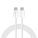 Lito - Data Cable (LD04) - Type-C to Type-C Fast Charging PD60W, 2m - White