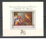Romania.1973 Expozitia filatelica IBRA:Pictura-Bl. YR.548