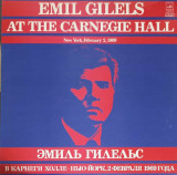 Disc vinil, LP. At The Carnegie Hall. SET 2 DISCURI VINIL-EMIL GILELS, Rock and Roll