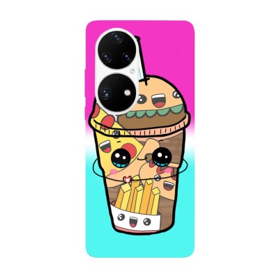 Husa compatibila cu Huawei Nova Y70 model Kawaii Cup, Silicon, TPU, Viceversa foto