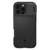 Husa iPhone 16 Pro Max - Spigen Optik Armor MagSafe - Black