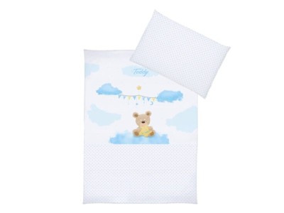 Lenjerie Pat 3 Piese KLUPS Teddy Blue K070 foto