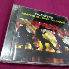 DUBLU CD 2 CD SCOOTER-JUMPING ALL OVER THE WORLD RARA! ORIGINALA