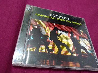 DUBLU CD 2 CD SCOOTER-JUMPING ALL OVER THE WORLD RARA! ORIGINALA foto