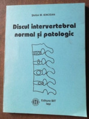 Discul intervertebral normal si patologic- Stefan M. Iencean foto