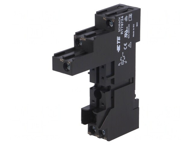 Stativ pentru șină DIN 250VAC 61mm