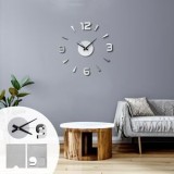 Ceas de perete DIY din metal cu numere mari, CMCLASS