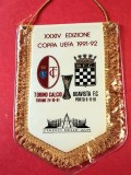 Fanion fotbal AC TORINO - BOAVISTA PORTO (Cupa UEFA 1991/1992)