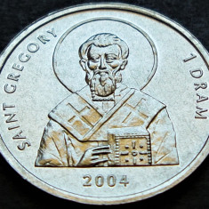 Moneda exotica 1 DRAM - NAGORNO KARABAH, anul 2004 *cod 2228 B - UNC din FASIC