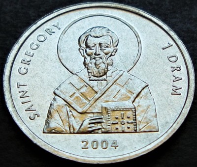 Moneda exotica 1 DRAM - NAGORNO KARABAH, anul 2004 *cod 2228 B - UNC din FASIC foto