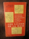 Les lignes de la main - Jeanne Dujarric