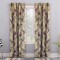 Draperie blackout model floral cu inele negre, Madison, 200x215 cm, densitate 700 g/ml, Pastel Roses, 1 buc