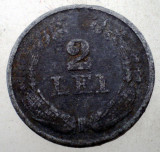 7.310 ROMANIA WWII 2 LEI 1941, Zinc