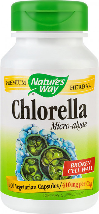 Chlorella micro-algae 410mg 100cps vegetale
